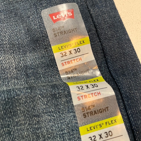 NEW Levi’s 514 Straight Flex Jeans- 32x30 - Picture 8 of 10